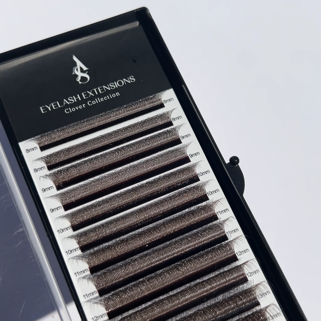 5D BROWN CLOVER LASHES