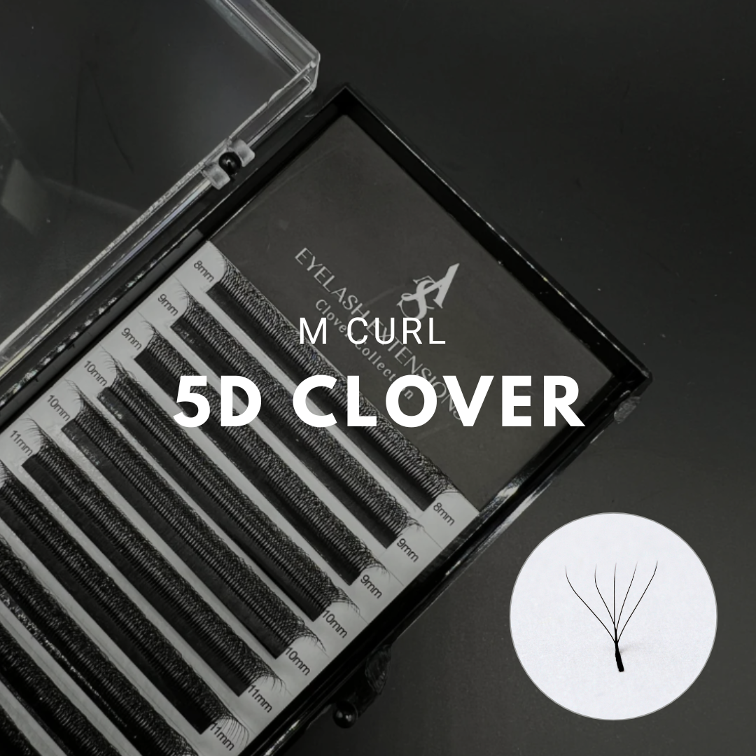 5D CLOVER LASHES (M CURL)