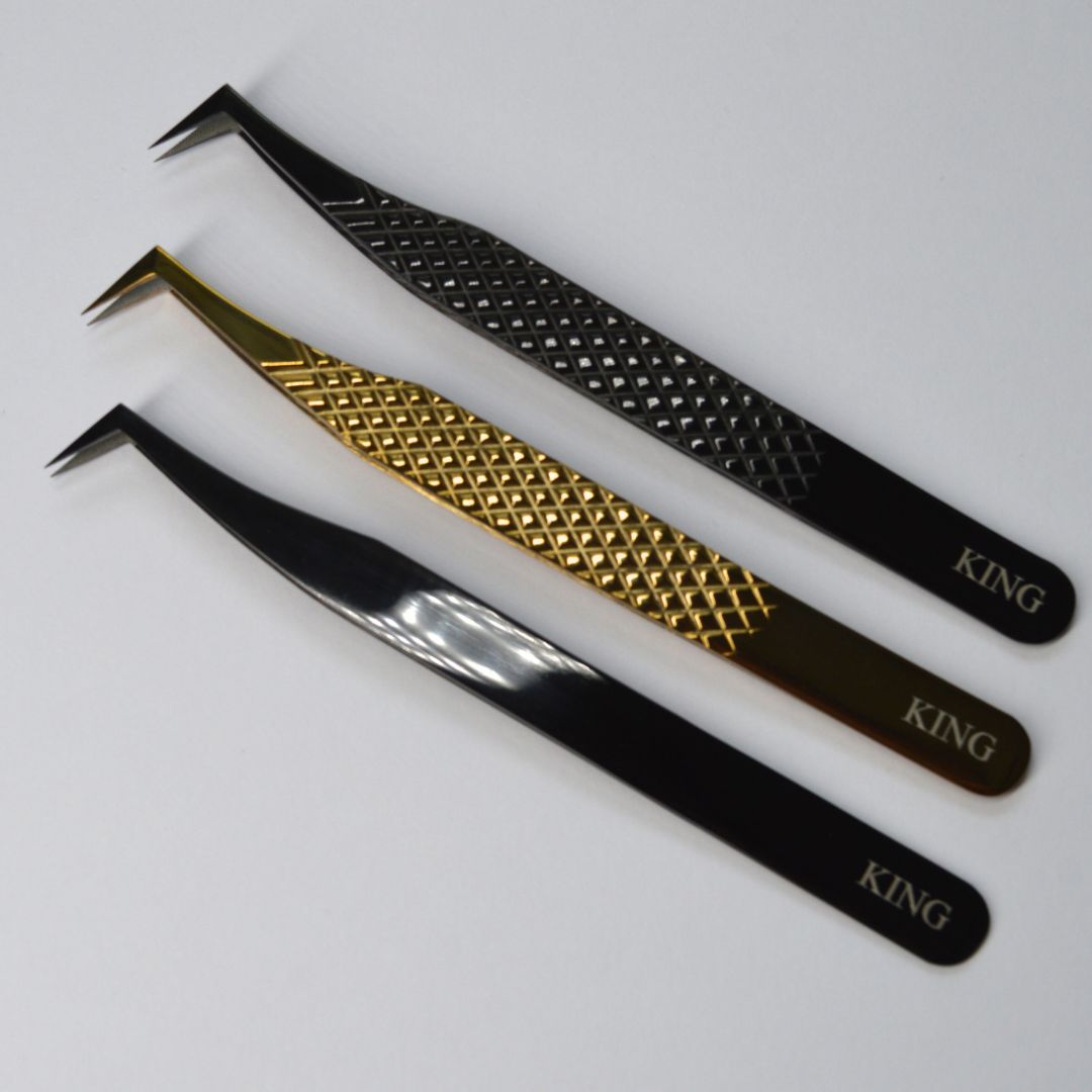 "KING" L-SHAPE TWEEZER