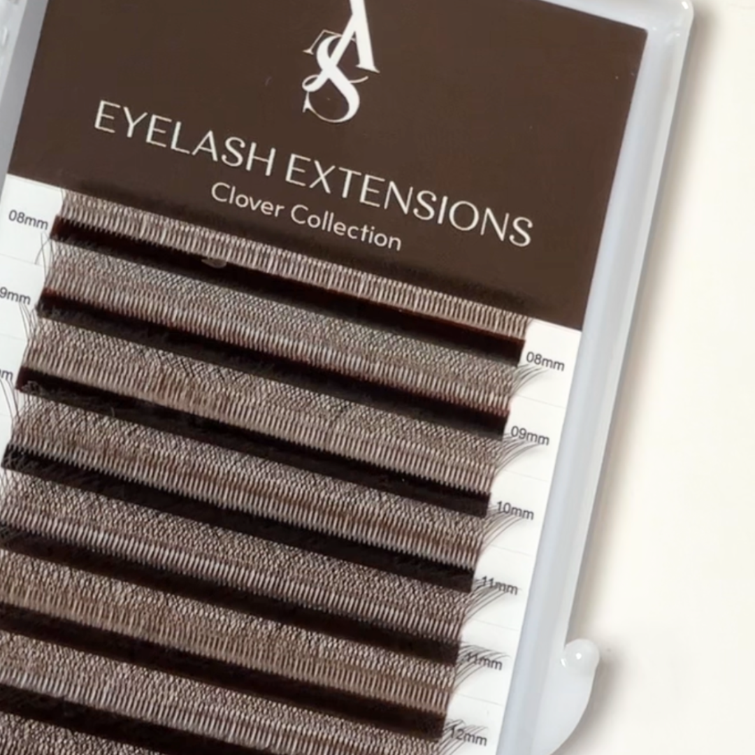 3D Brown Clover Lashes