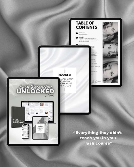 Lash Retention Unlocked - Everything your lash course didn't teach you