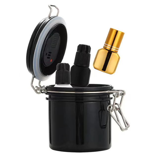 Temperature & Humidity Display Eyelash Glue Storage Tank